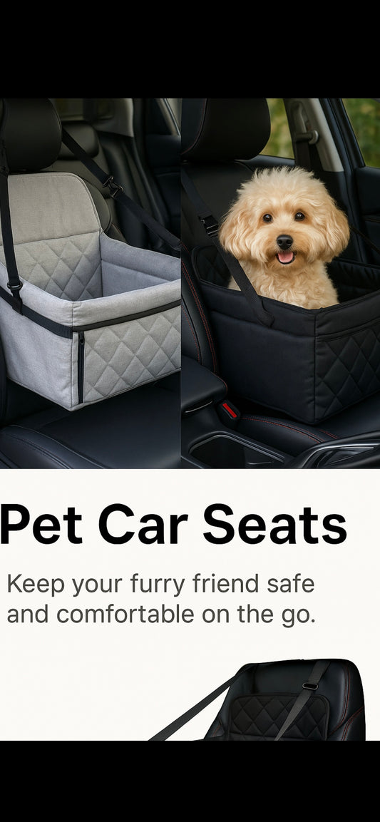 Tactical Pet Car Seat- Built for summer rides